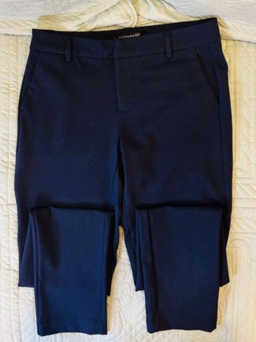 Liverpool VGUC Kelsey Cadet Blue Knit Trouser Super Stretch Ponte Size 4 Tall